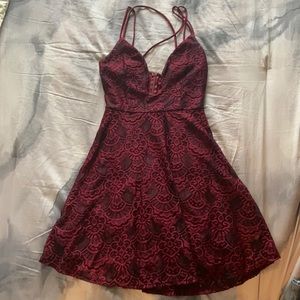 Red dress